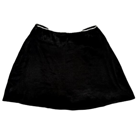Meshki Taluha Diamante Black Mini Flute skirt XS (size2) - Picture 7 of 7